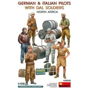 German & Italian Pilots w/DAL Soldiers. North Africa, 1/48 - MiniAr... German & Italian Pilots w/DAL Soldiers. North Africa, 1/48 - MiniAr...