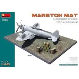 Marston Mat Landing Strip w/Barrels, 1/48 - MiniArt 49019