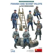 Finnish and Soviet Pilots, 1/48 - MiniArt 49022 Finnish and Soviet Pilots, 1/48 - MiniArt 49022