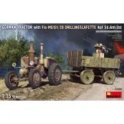German Tractor with Fla-MG151/20 Drillingslafette Auf Sd.Anh.Ost, 1... German Tractor with Fla-MG151/20 Drillingslafette Auf Sd.Anh.Ost, 1...