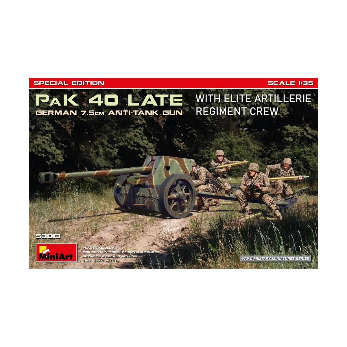 German 7.5cm PaK 40 Late w/Elite Artillerie Regiment Crew. Special ... German 7.5cm PaK 40 Late w/Elite Artillerie Regiment Crew. Special ...