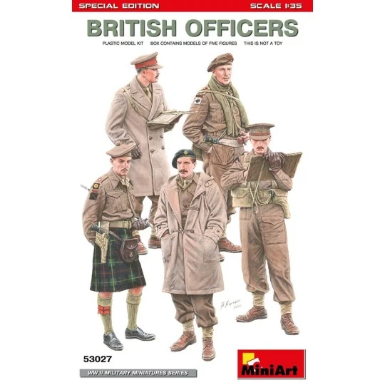 British Officers.Special Edition, 1/35 - MiniArt 53027