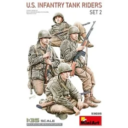 U.S. Infantry Tank Riders. Set 2, 1/35 - MiniArt 53035
