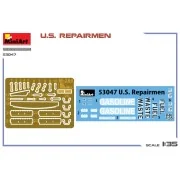 U.S. Repairmen, 1/35 - MiniArt 53047 U.S. Repairmen, 1/35 - MiniArt 53047