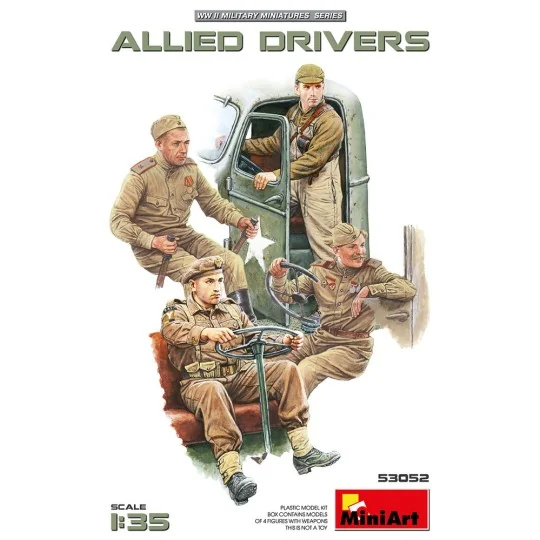 Allied Drivers, 1/35 - MiniArt 53052 Allied Drivers, 1/35 - MiniArt 53052