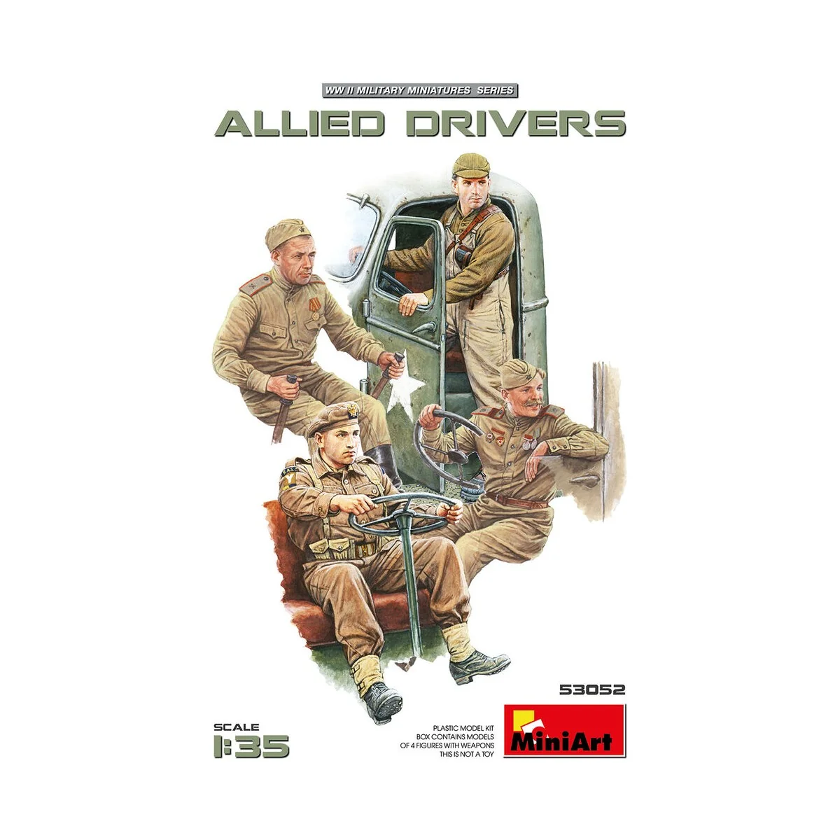 Allied Drivers, 1/35 - MiniArt 53052 Allied Drivers, 1/35 - MiniArt 53052