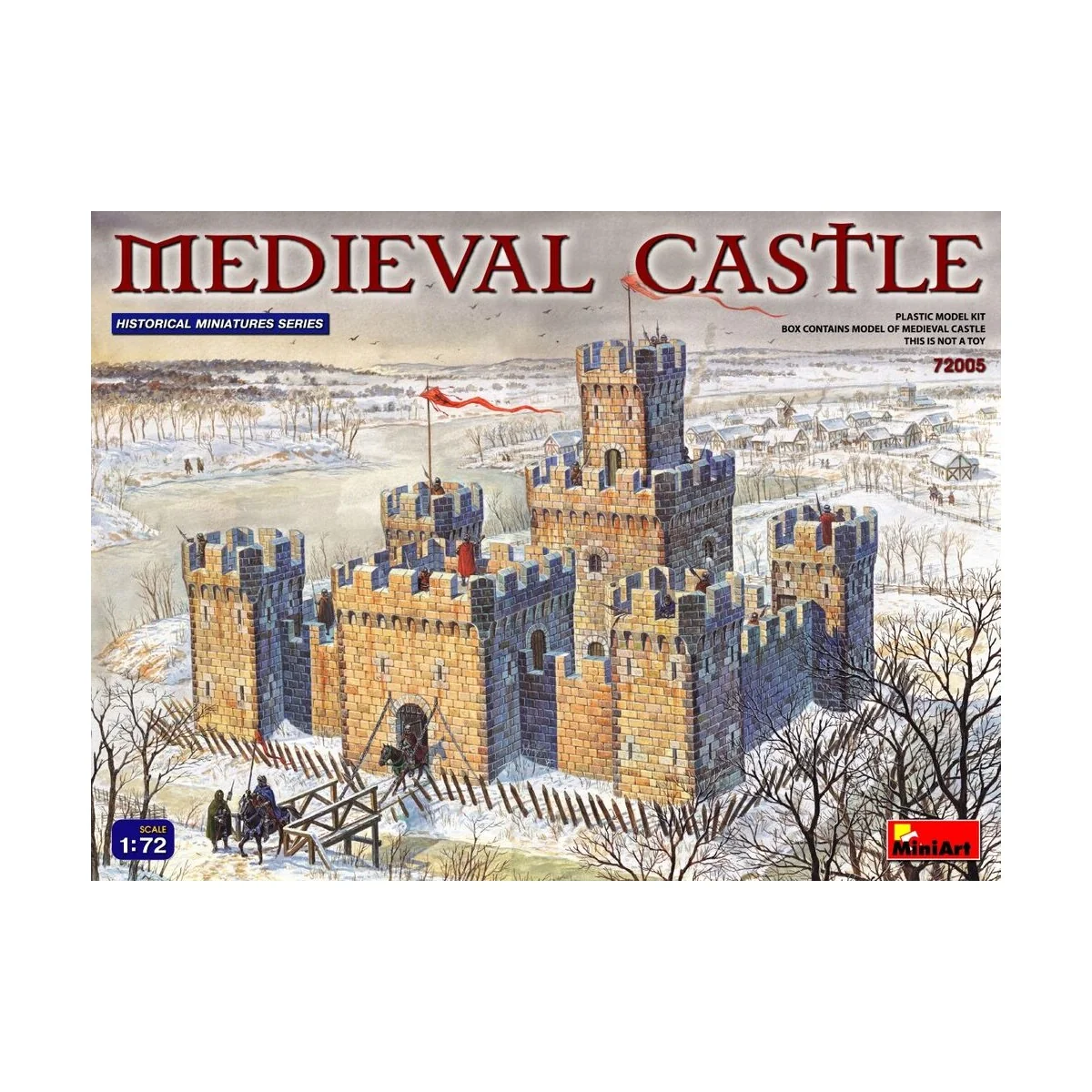 Medieval Castle, 1/72 - MiniArt 72005