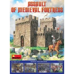 Assault of Medieval Fortress, 1/72 - MiniArt 72033