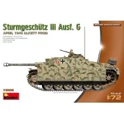 StuG III Ausf. G April 1943 Prod., 1/72 - MiniArt 72106 StuG III Ausf. G April 1943 Prod., 1/72 - MiniArt 72106