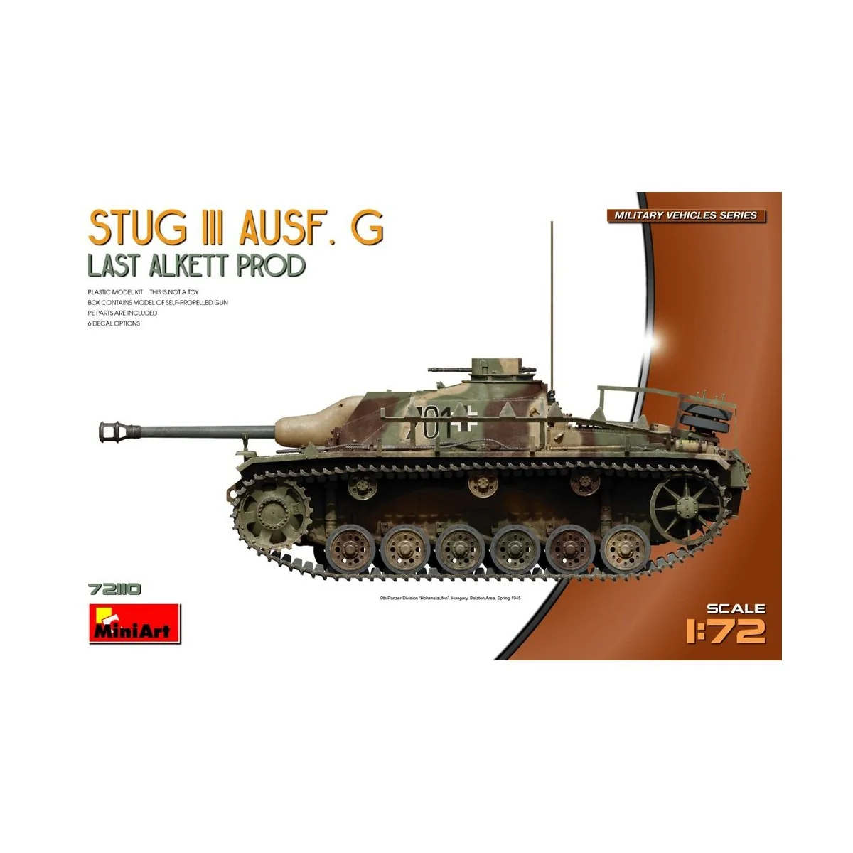StuG III Ausf. G Last Alkett Prod, 1/72 - MiniArt 72110