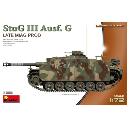 StuG III Ausf. G Late Miag Prod., 1/35 - MiniArt 72112