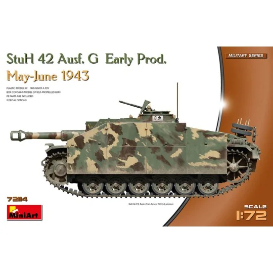 StuH 42 Ausf. G Early Prod, 1/72 - MiniArt 72114