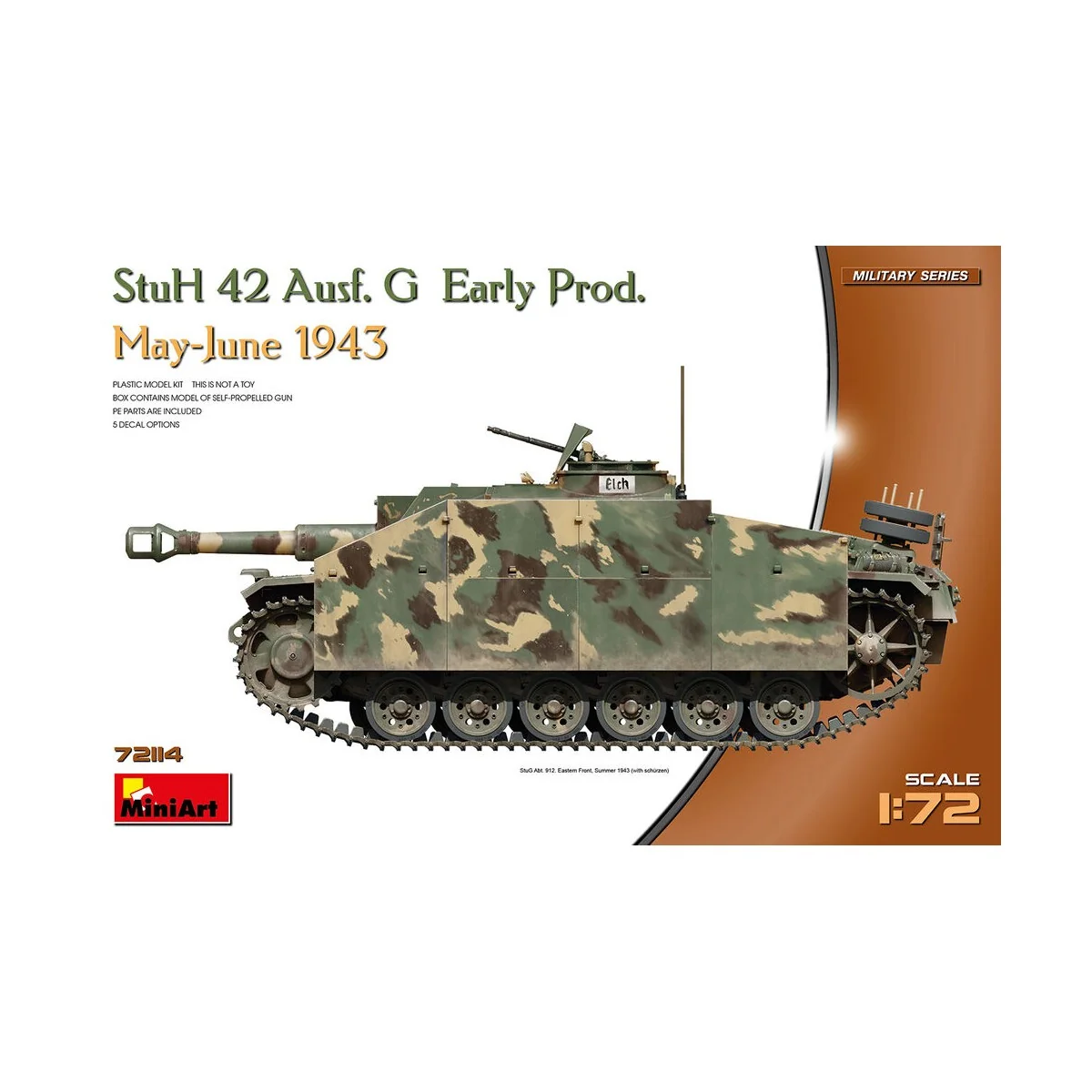 StuH 42 Ausf. G Early Prod, 1/72 - MiniArt 72114