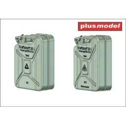 German canisters late -Schwelm, ABP, 1/35 - Plus model DP3088