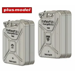 German canisters late – Mirona, WKO, 1/35 - Plus model DP3089