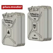 German canisters late -Schwelm, Nowack, 1/35 - Plus model DP3090