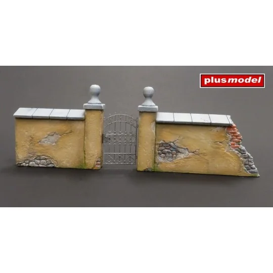 Garden wall, 1/35 - Plus model 626