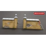 Garden wall, 1/35 - Plus model 626