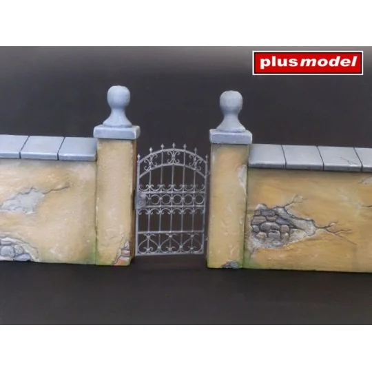 Garden wall, 1/35 - Plus model 626