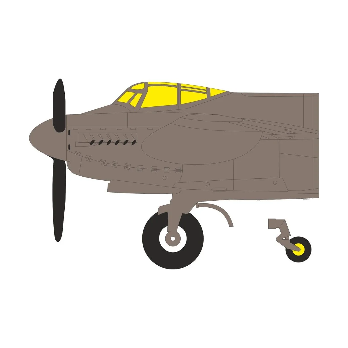 Mosquito B.35 for Airfix, 1/72 - Eduard Accessories CX702