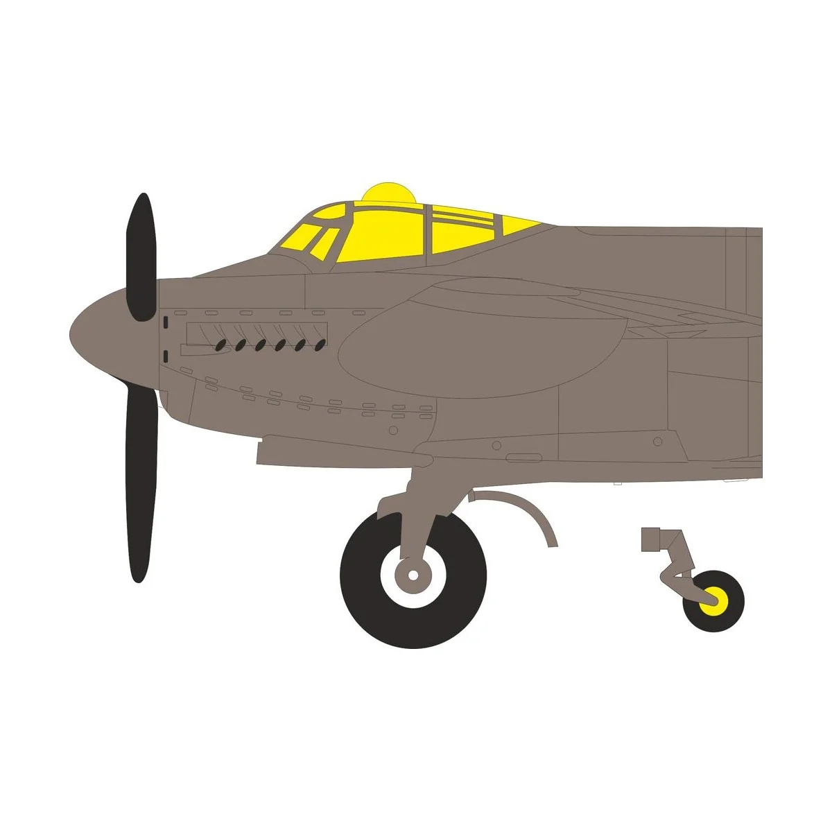 Mosquito TT.35 for Airfix, 1/72 - Eduard Accessories CX703