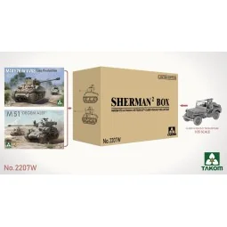 SHERMAN² BOX M4A1(76W) VVSS Late Production+M51 DEGEM ALEF+US ARMY ...