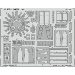 P-47M for Miniart, 1/48 - Eduard Accessories 491575