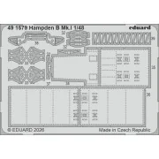 Hampden B Mk.I for ICM, 1/48 - Eduard Accessories 491579 Hampden B Mk.I for ICM, 1/48 - Eduard Accessories 491579