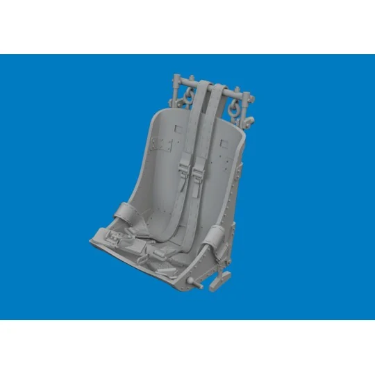 P-47D Razorback seat w/ intergral seat belts PRINT for Miniart, 1/4...