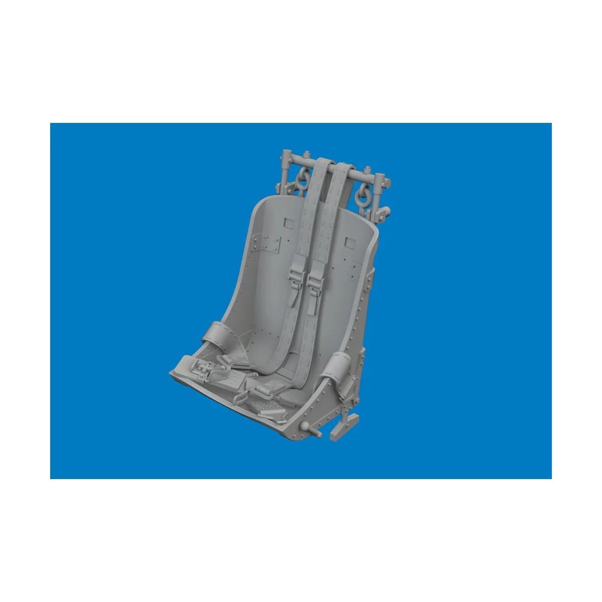 P-47D Razorback seat w/ intergral seat belts PRINT for Miniart, 1/4...