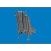 P-47D Razorback seat w/ intergral seat belts PRINT for Miniart, 1/4...