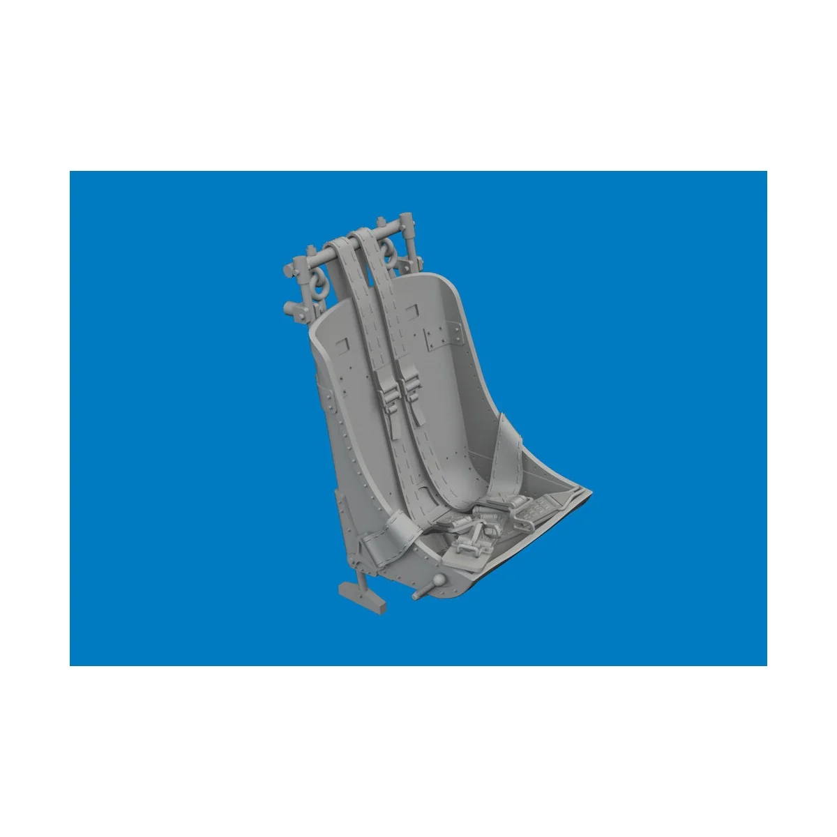 P-47D Razorback seat w/ intergral seat belts PRINT for Miniart, 1/4...