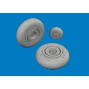Hs 129B wheels for Takom, 1/48 - Eduard Accessories 6481159
