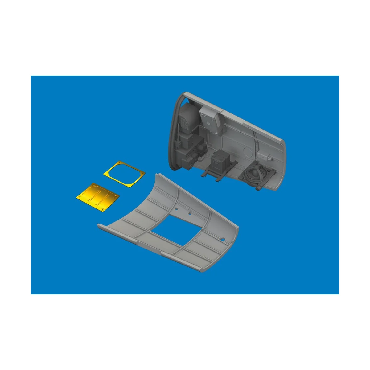 S-199 radio compartment PRINT for Eduard, 1/48 - Eduard Accessories...