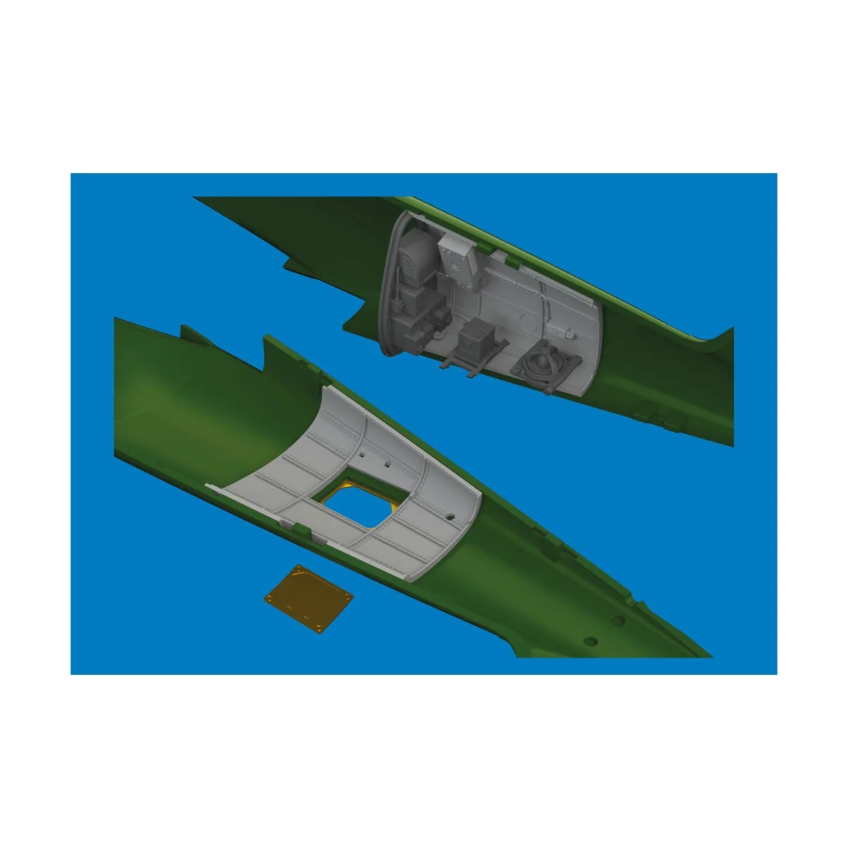 S-199 radio compartment PRINT for Eduard, 1/48 - Eduard Accessories...