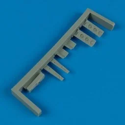 P-40 warhawk undercarriage covers (ACA), 1/72 - Quickboost QB72 298