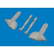 Spitfire Mk.Vc undercarriage legs PRINT for Eduard, 1/48 - Eduard A... Spitfire Mk.Vc undercarriage legs PRINT for Eduard, 1/48 - Eduard A...