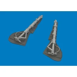 Fw 190A-8 undercarriage legs PRINT for Eduard, 1/48 - Eduard Access...