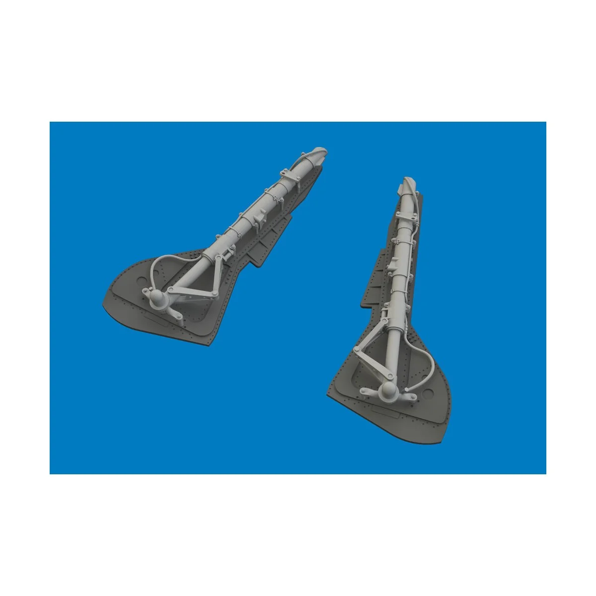 Fw 190A-8 undercarriage legs PRINT for Eduard, 1/48 - Eduard Access...