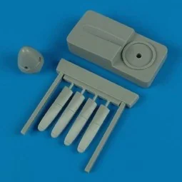 P-51D propeller w/tool for Tamiya - Quickboost QB72 299