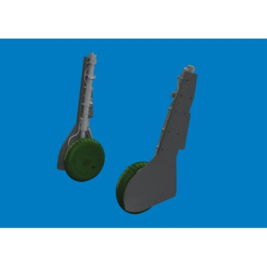 Fw 190A-8 undercarriage legs PRINT for Eduard, 1/48 - Eduard Access...