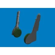 Fw 190A-8 undercarriage legs PRINT for Eduard, 1/48 - Eduard Access...