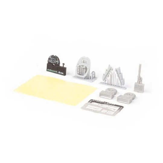 Spitfire Mk.Vb w/ rounded exhausts LööKplus for Eduard, 1/72 - Edua...