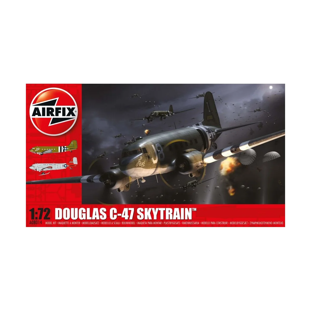 Douglas C-47A/D Skytrain, 1/72 - Airfix A08014 Douglas C-47A/D Skytrain, 1/72 - Airfix A08014