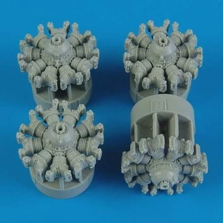 B-17G flying fortress engines (Rev), 1/72 - Quickboost QB72 314