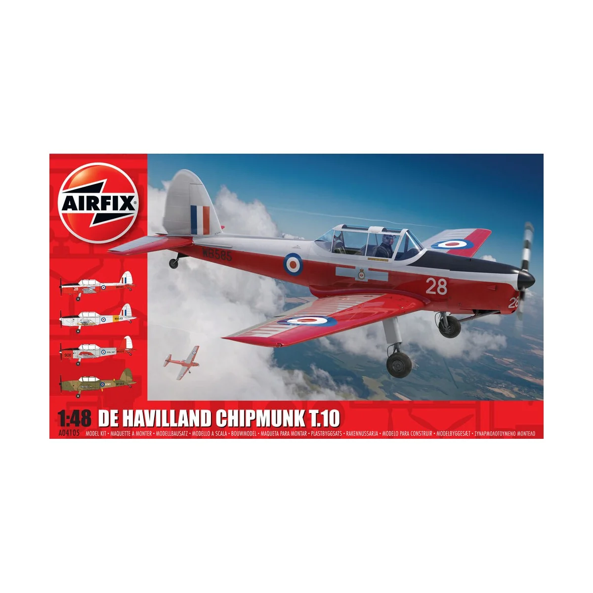 de Havilland Chipmunk T.10, 1/48 - Airfix A04105