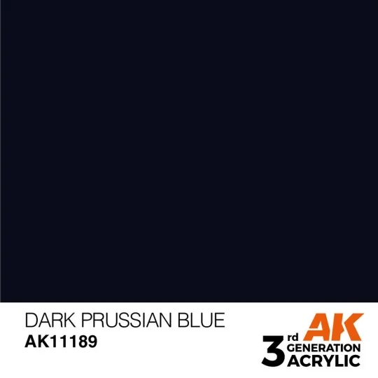 Dark Prussian Blue 17ml - AK Interactive AK11189