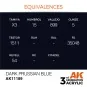 Dark Prussian Blue 17ml - AK Interactive AK11189