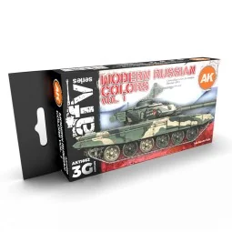 MODERN RUSSIAN COLOURS VOL 1 3G - AK Interactive AK11662 2