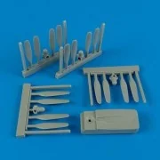 B-24 Liberator propeller with tool (ACA), 1/72 - Quickboost QB72 329